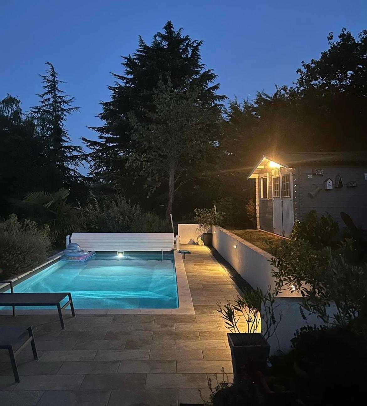 La Glycine B&B Sainte-Colombe  Kültér fotó